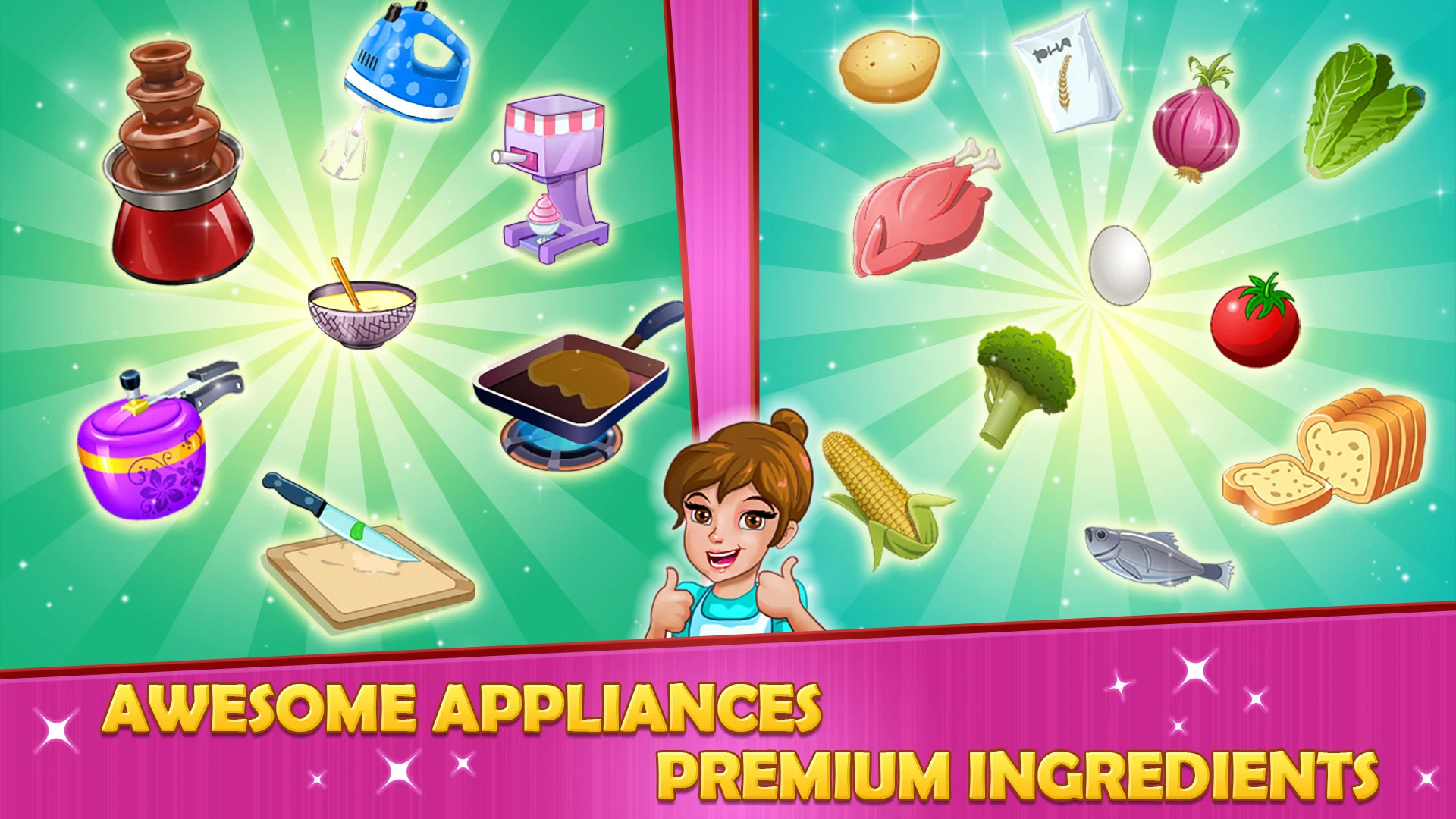 Kitchen story: Food Fever Game screenshot