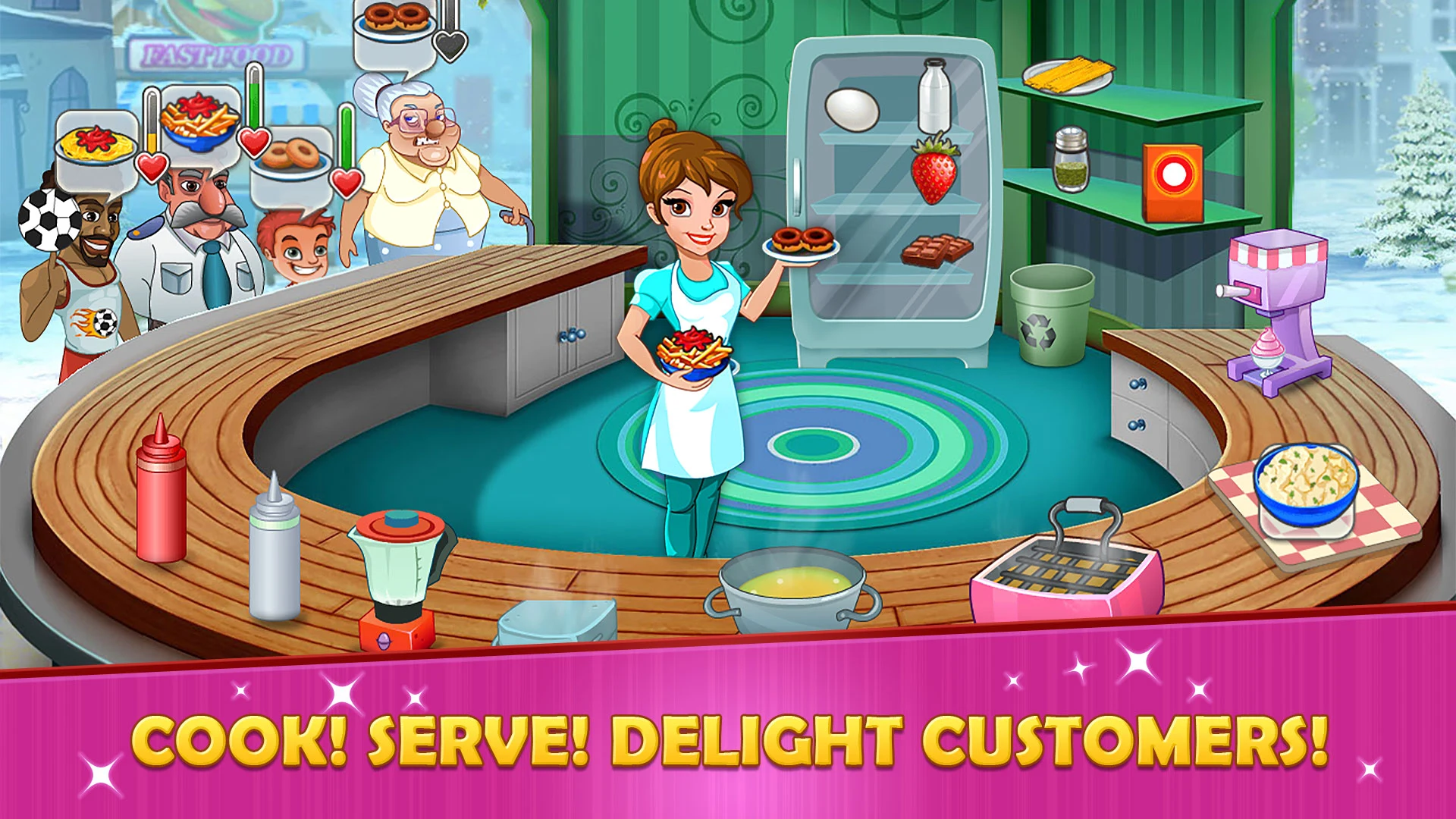 Kitchen story: Food Fever Game screenshot